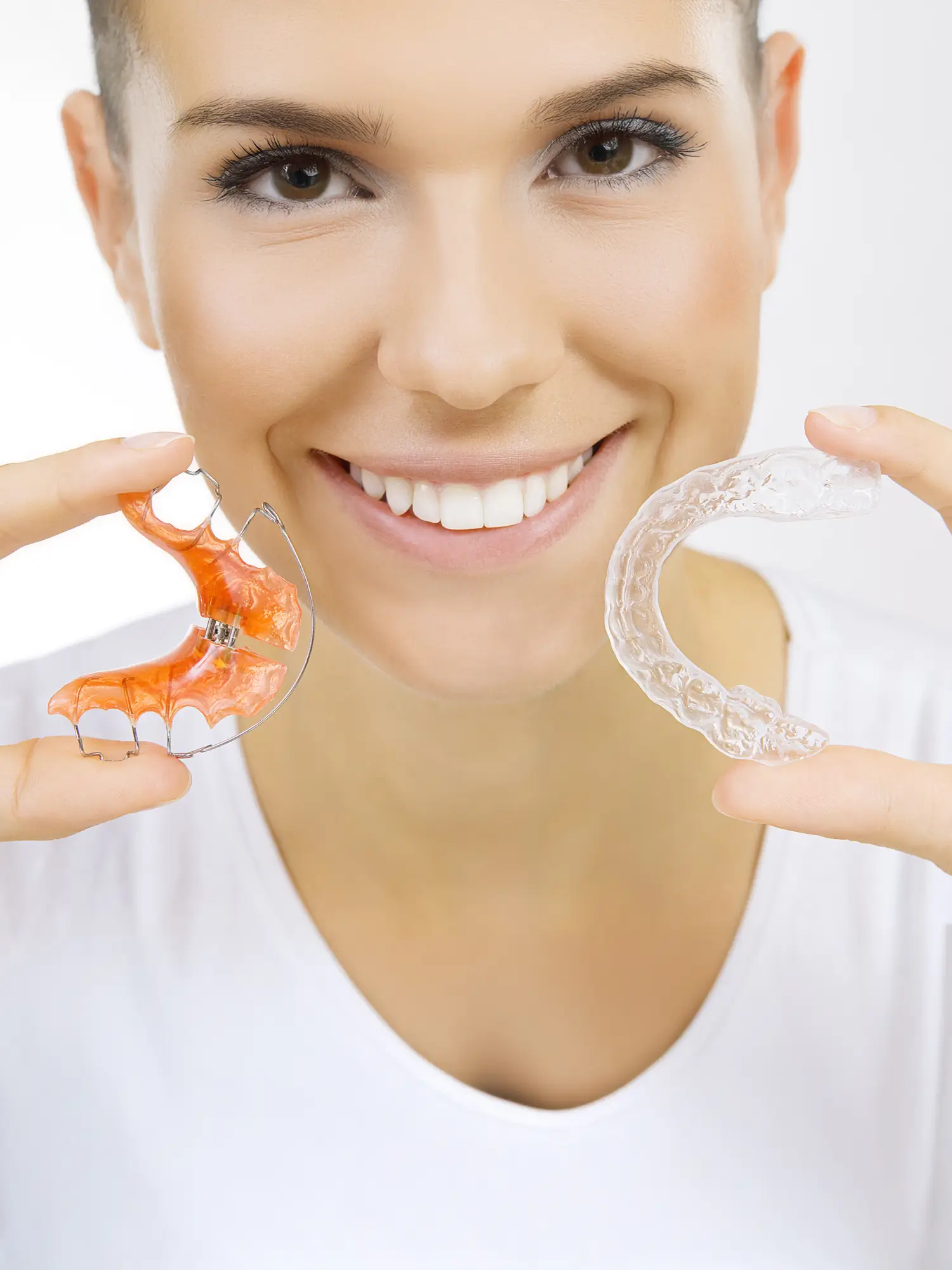 Retainers hold teeth in place
